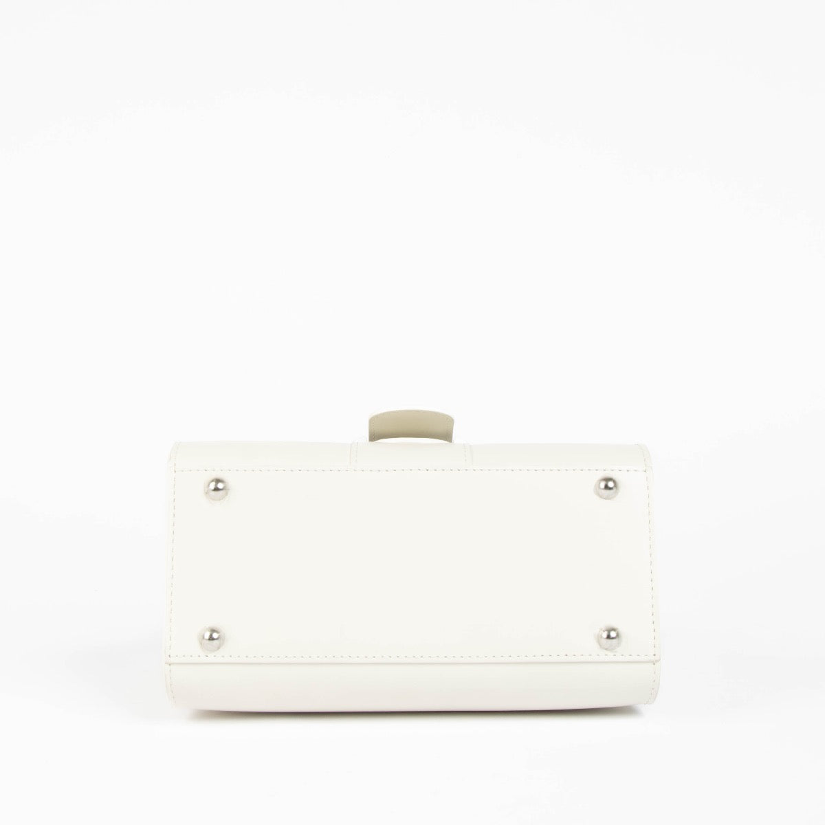 Authentic pre-loved Delvaux Ivory Box Calf Brillant Mini Bag on Labellov.com