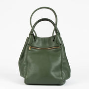 Authentic pre-loved Delvaux Green Liane Canter Equivoque Top Handle Bag on Labellov.com
