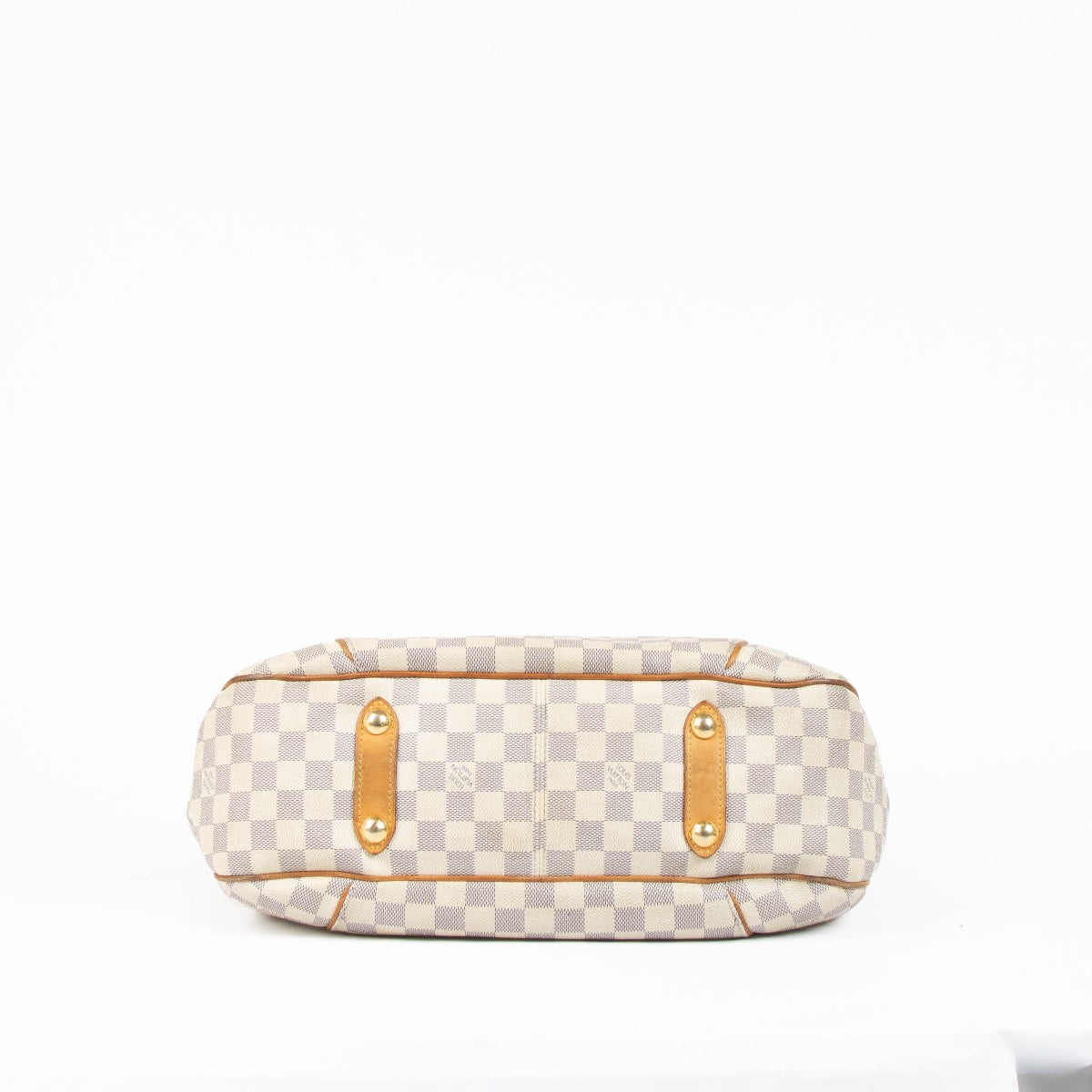 Authentic pre-loved Louis Vuitton Galliera PM Damier Azur Top Handle Bag on Labellov.com