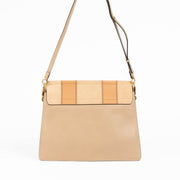 Authentic pre-loved Chloe Faye Patchwork Medium Crossbody Bag on Labellov.com