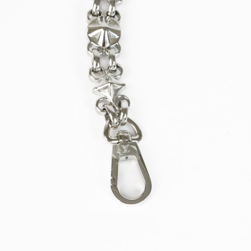Authentic pre-loved Louis Vuitton Silver My Flower Chain Strap on Labellov.com