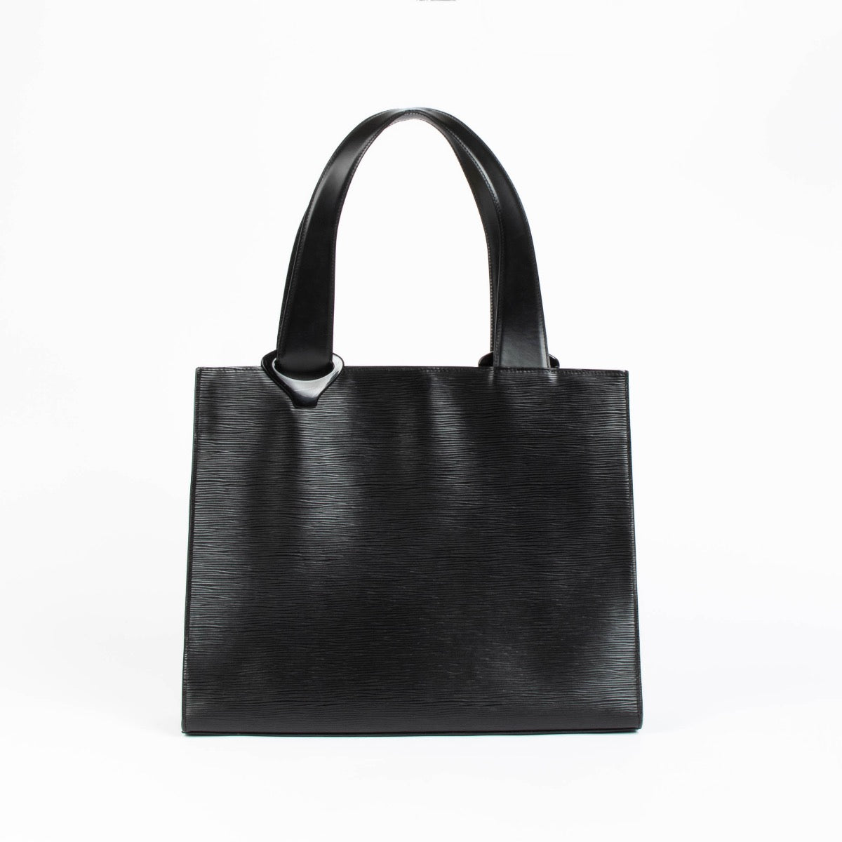 Authentic pre-loved Louis Vuitton Black Epi Leather Gemeaux Tote Bag on Labellov.com