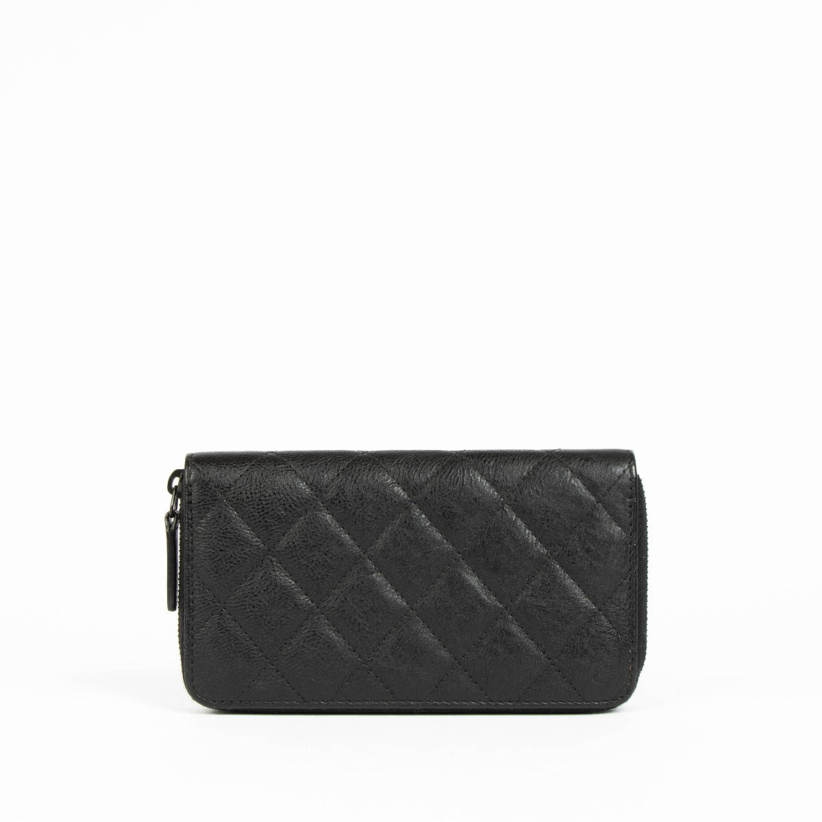 Shop this 100% authentic Chanel Black Leather Quilted Wallet at Labellov.com