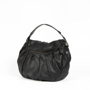 Authentic pre-loved Gucci Black Leather Hobo Icon Bit Shoulder Bag on Labellov.com