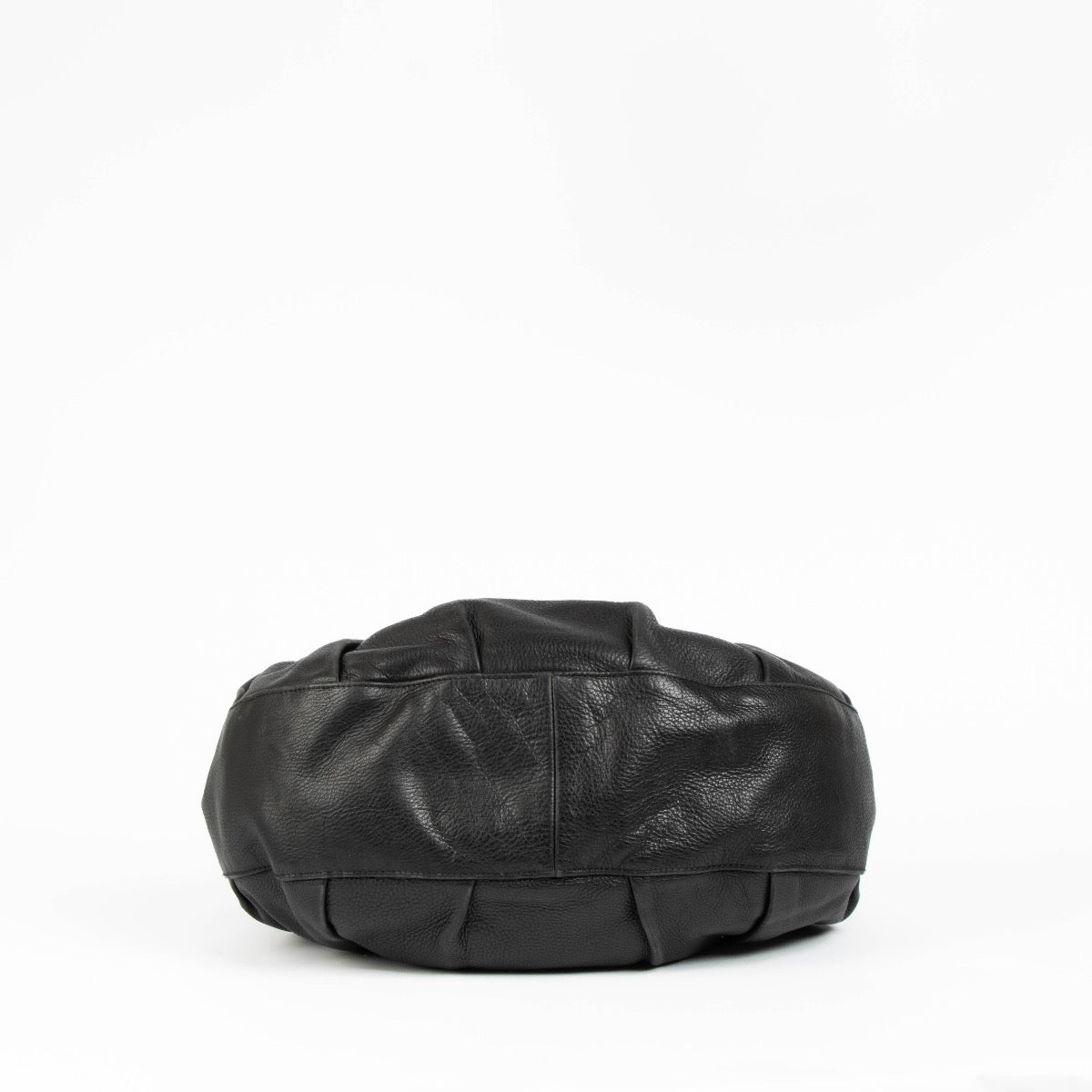 Authentic pre-loved Gucci Black Leather Hobo Icon Bit Shoulder Bag on Labellov.com