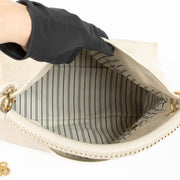 Authentic pre-loved Louis Vuitton White Monogram Empreinte Artsy MM Shoulder Bag on Labellov.com