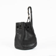 Authentic pre-loved Delvaux Black Leather Olivier Bucket Shoulder Bag on Labellov.com
