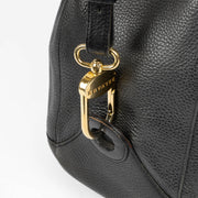 Authentic pre-loved Delvaux Black Leather Olivier Bucket Shoulder Bag on Labellov.com