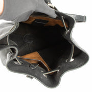 Authentic pre-loved Delvaux Black Leather Olivier Bucket Shoulder Bag on Labellov.com