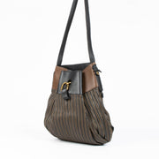 Authentic pre-loved Delvaux Toile De Cuir Faust Shoulder Bag on Labellov.com