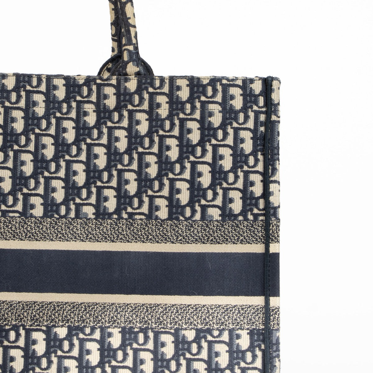 Christian Dior Blue Oblique Large Book Top Handle Tote Bag – Labellov