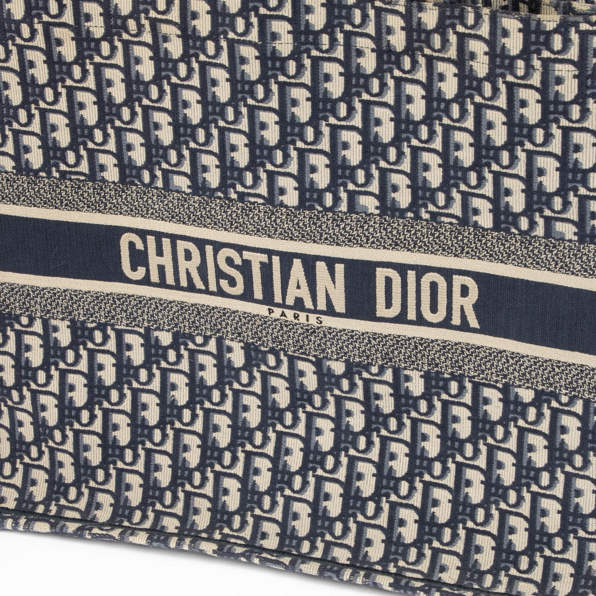 Christian Dior Blue Oblique Large Book Top Handle Tote Bag – Labellov