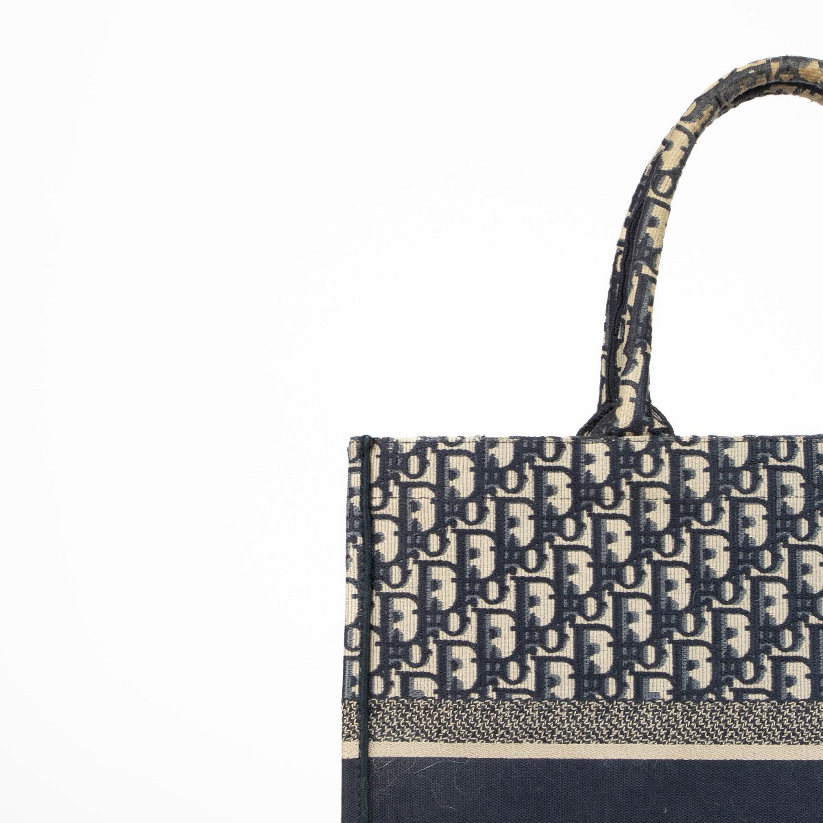 Christian Dior Blue Oblique Large Book Top Handle Tote Bag – Labellov