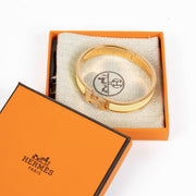 Authentic pre-loved Hermès Yellow Clic H Bracelet - Size GM on Labellov.com
