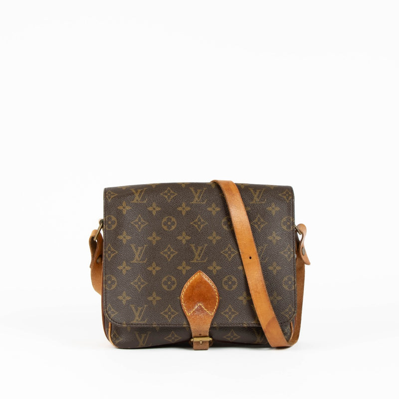 Authentic pre-loved Louis Vuitton Monogram Catourchiere MM Crossbody Bag on Labellov.com