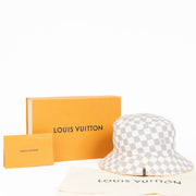 Authentic pre-loved Louis Vuitton Damier Azur Bob Bucket Hat - Size S on Labellov.com