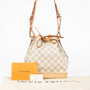 Authentic pre-loved Louis Vuitton Damier Azur Noé BB Shoulder Bag on Labellov.com