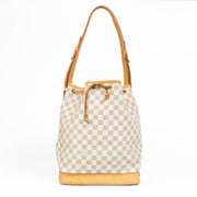 Authentic pre-loved Louis Vuitton Damier Azur Noe Shoulder Bag on Labellov.com
