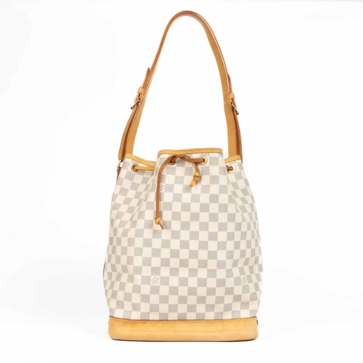 Authentic pre-loved Louis Vuitton Damier Azur Noe Shoulder Bag on Labellov.com