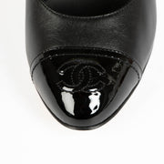 Authentic pre-loved Chanel Black Heels - Size 37.5 on Labellov.com