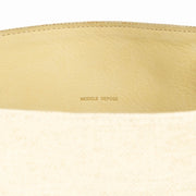 Shop this 100% authentic Delvaux Beige Toile Charleston Le Paul PM Tote Bag at Labellov.com