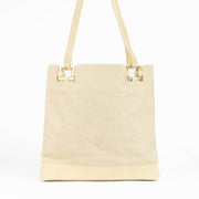 Shop this 100% authentic Delvaux Beige Toile Charleston Le Paul PM Tote Bag at Labellov.com