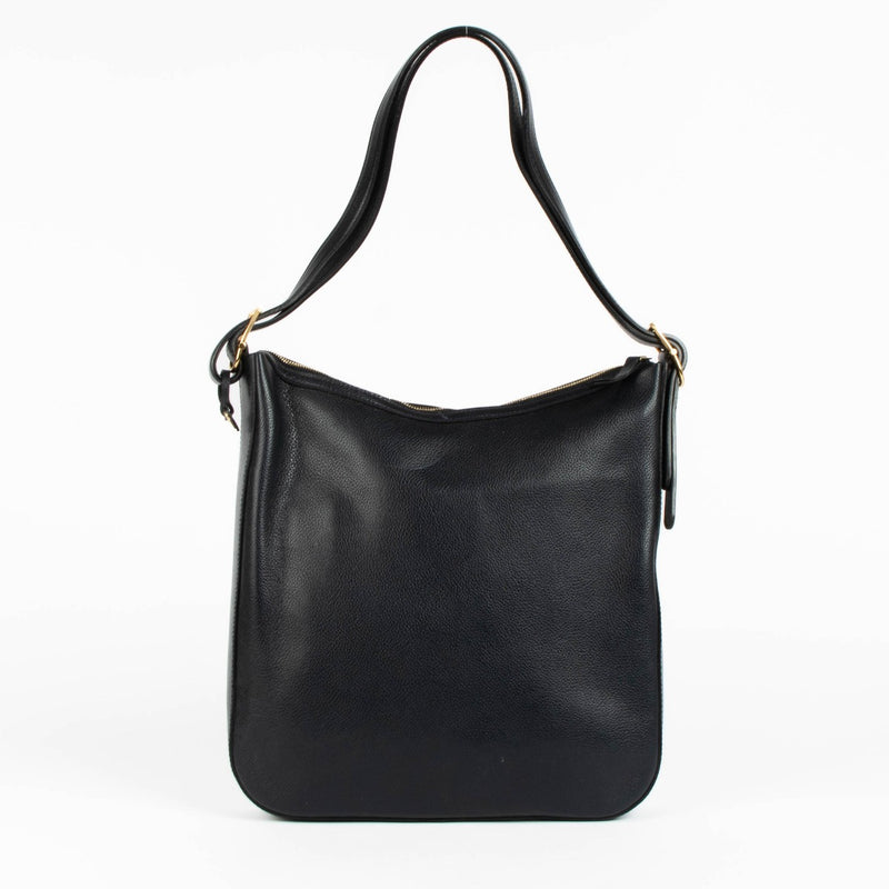 Shop this 100% authentic Delvaux Blue Hobo Crossbody Bag at Labellov.com