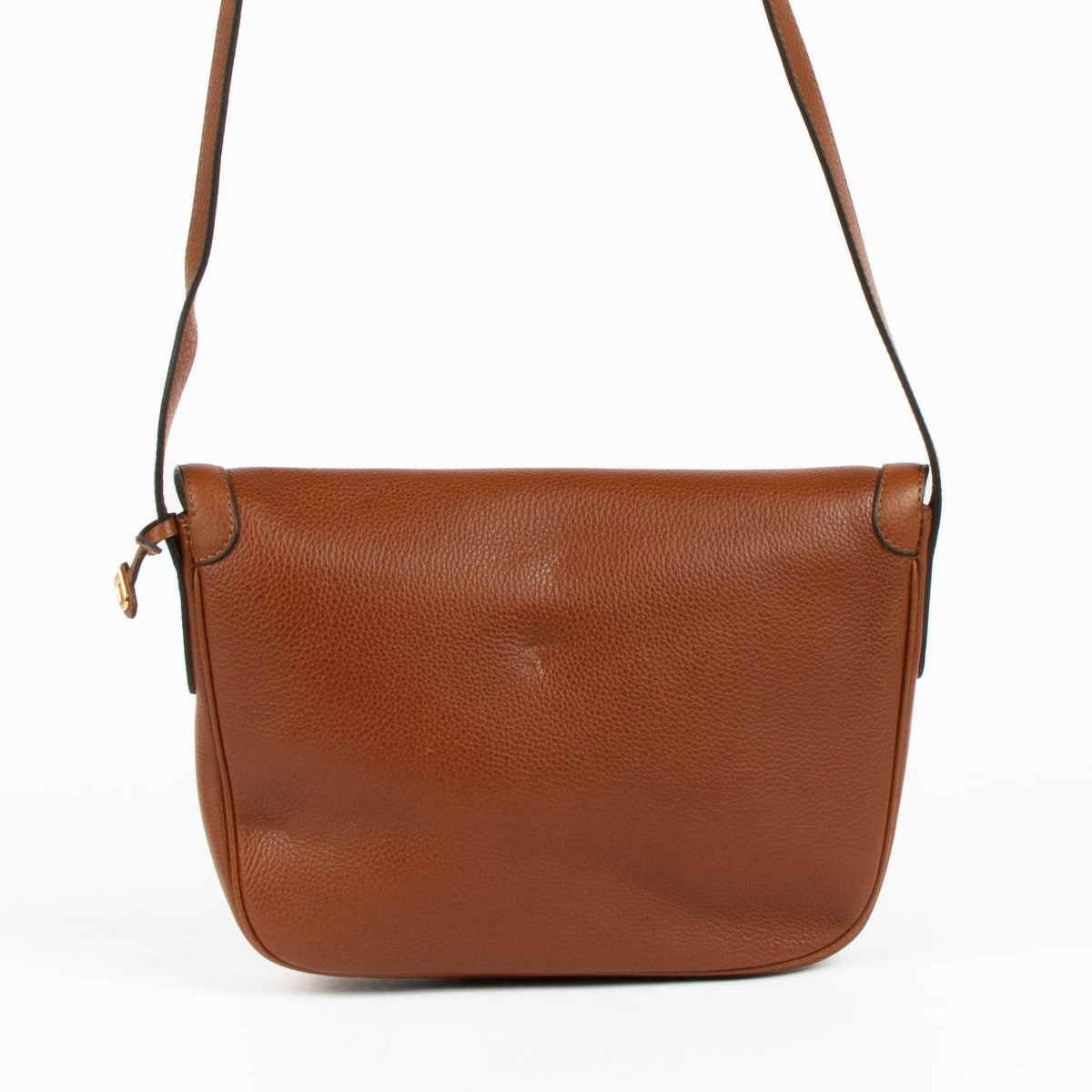 Shop this authentic Delvaux Tan Crossbody Flap Bag pre-loved on Labellov.com