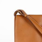 Shop this 100% authentic Delvaux Cognac Messenger Bag at Labellov.com
