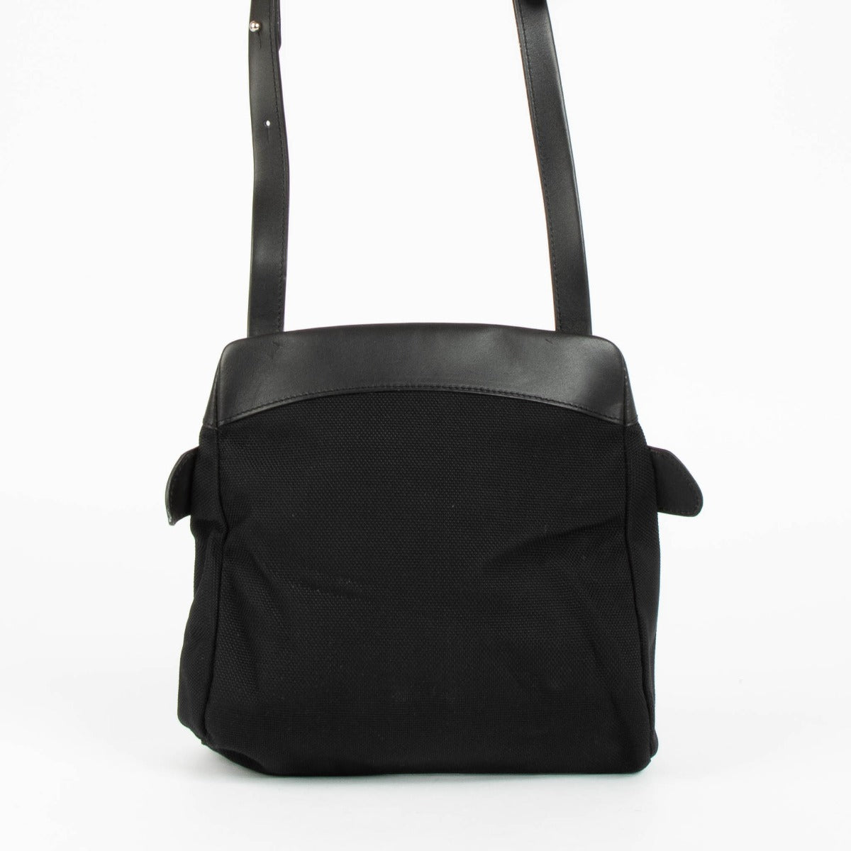 Delvaux Noir Toile Crossbodytas