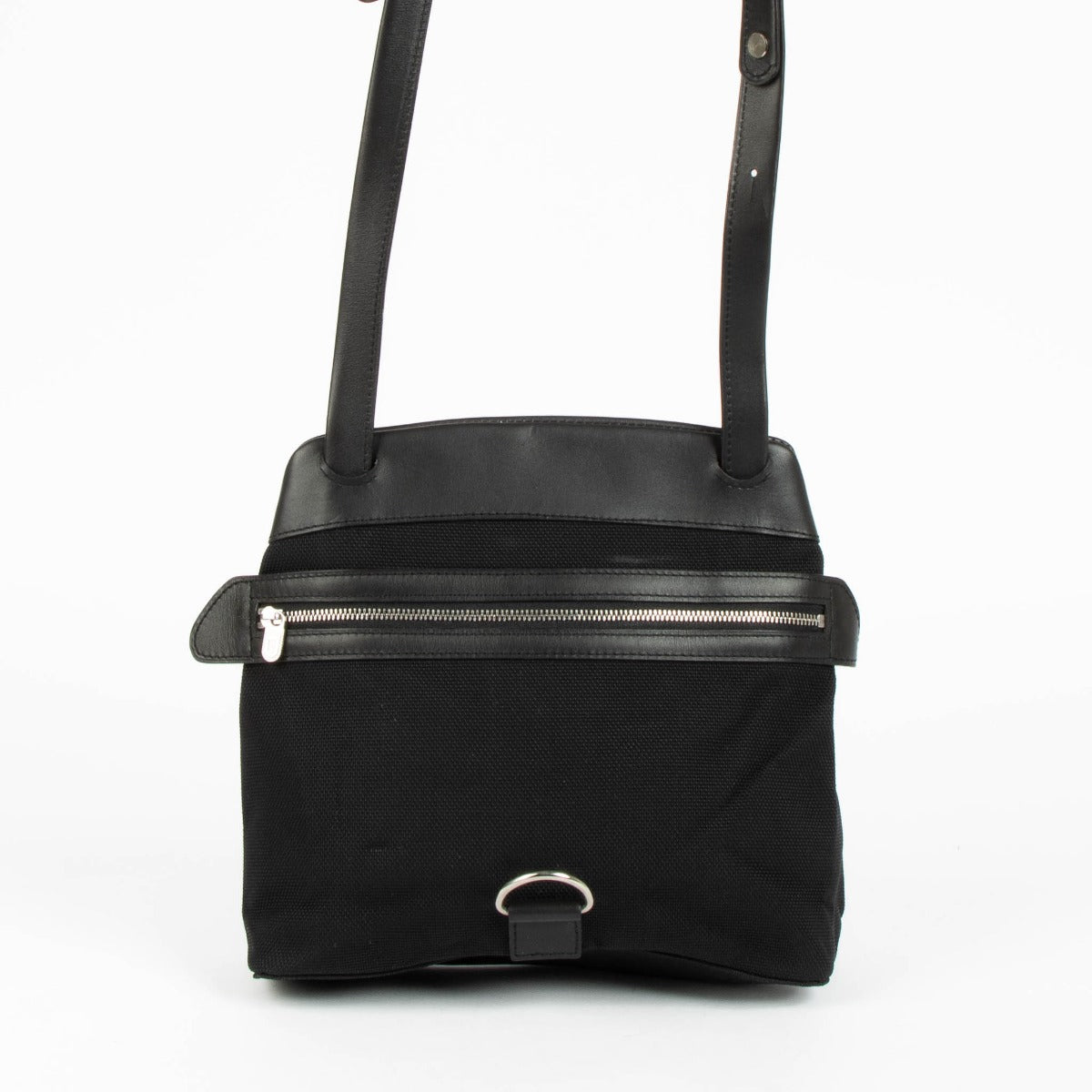 Delvaux Noir Toile Crossbodytas