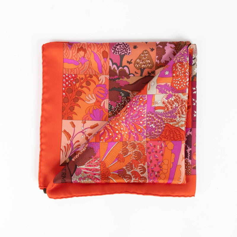 Hermès Carre de Soie 90 Tout en Quilt