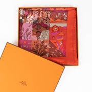 Hermès Carre de Soie 90 Tout en Quilt
