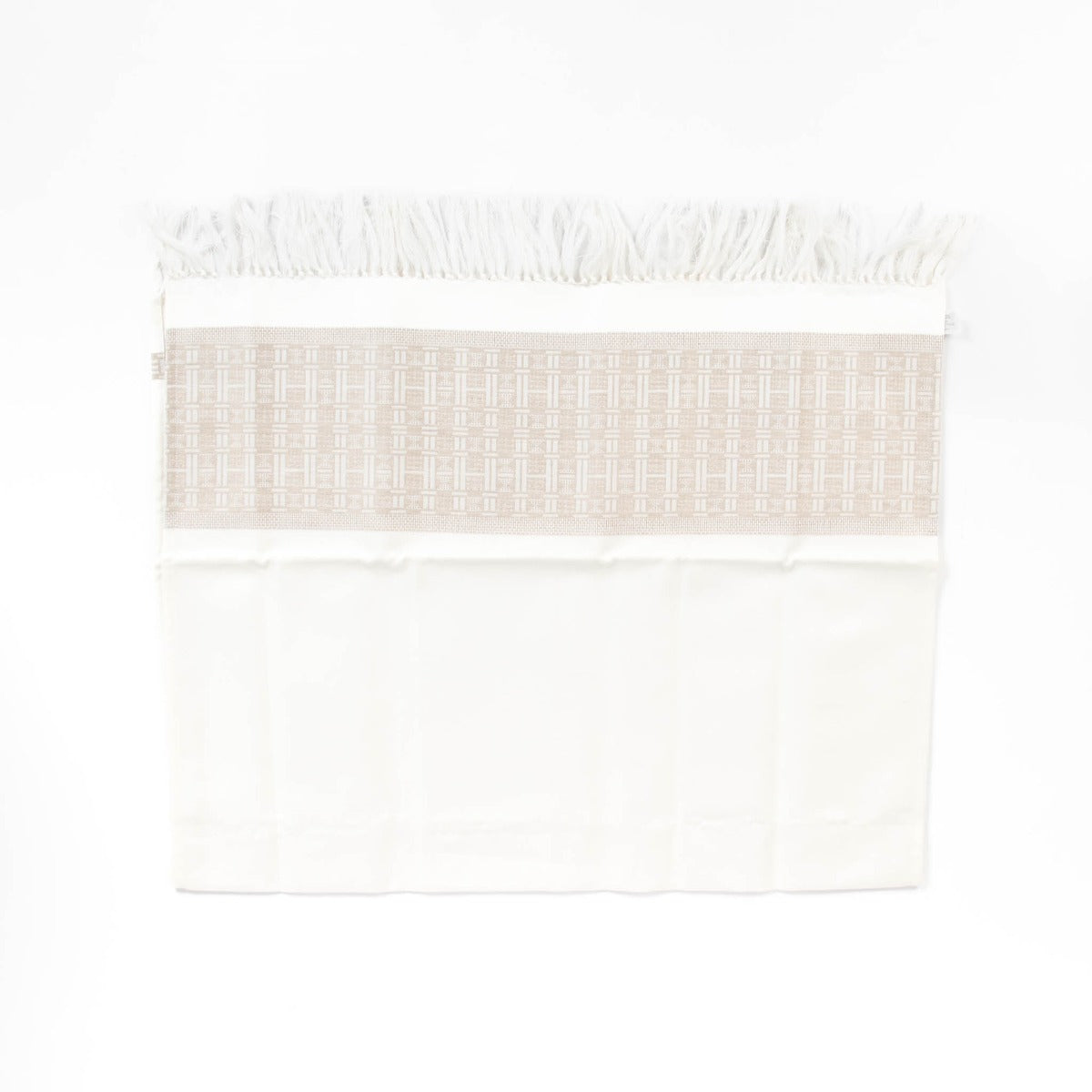 Hermès Serviette Wit Katoen & Linnen
