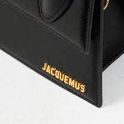 Authentic pre-loved Jacquemus Black Leather Le Chiquito Moyen Bag on Labellov.com