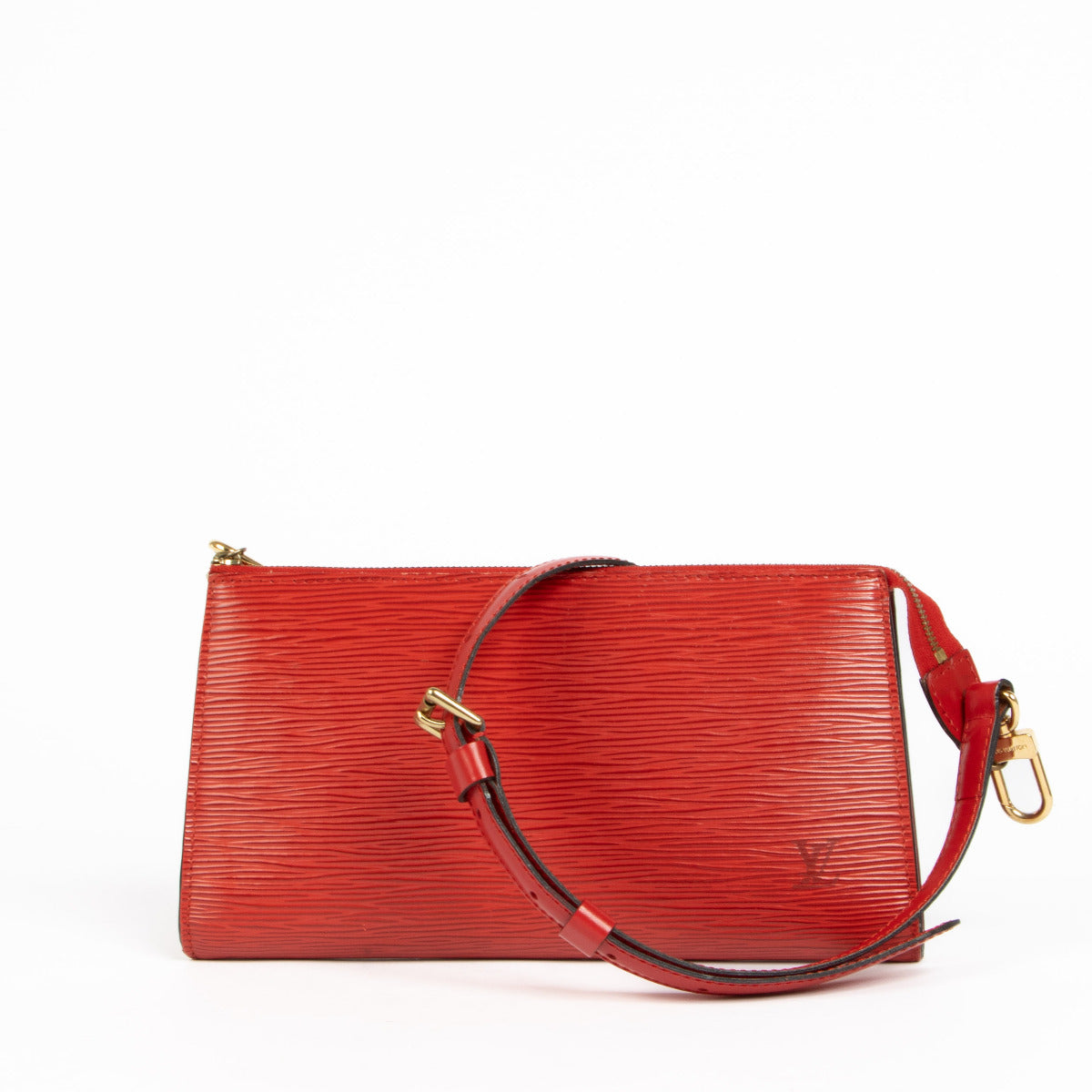 Louis Vuitton Red Epi Leather Pochette