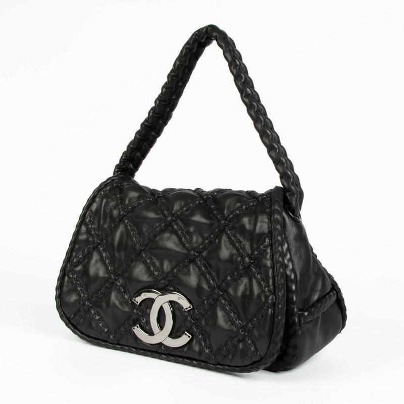 Shop this authentic Chanel Black Shoulder Bag pre-loved on Labellov.com