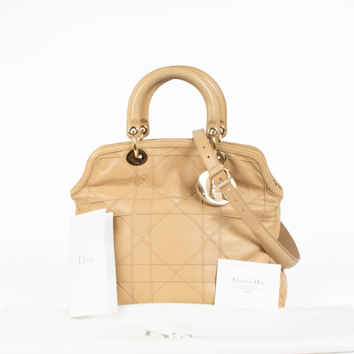 Shop this authentic Christian Dior Grandville Bag pre-loved on Labellov.com