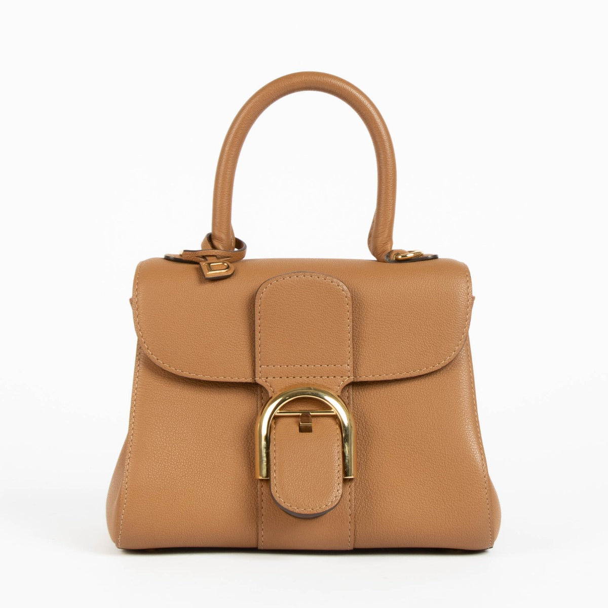 Authentic pre-loved Delvaux Vegetal Mini Brillant Top Handle Bag on Labellov.com