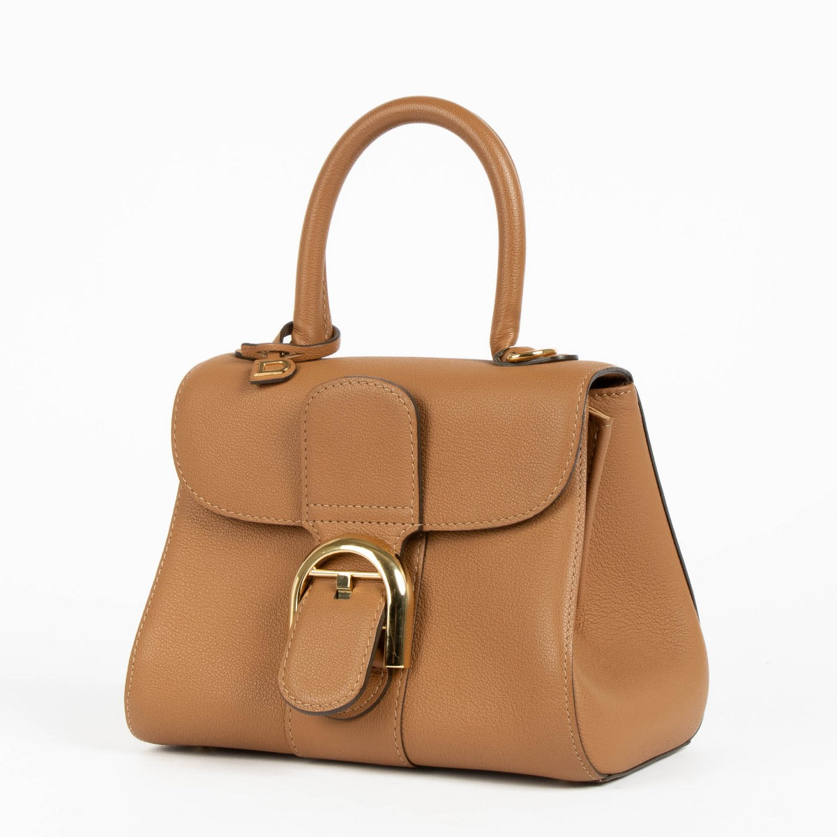 Authentic pre-loved Delvaux Vegetal Mini Brillant Top Handle Bag on Labellov.com
