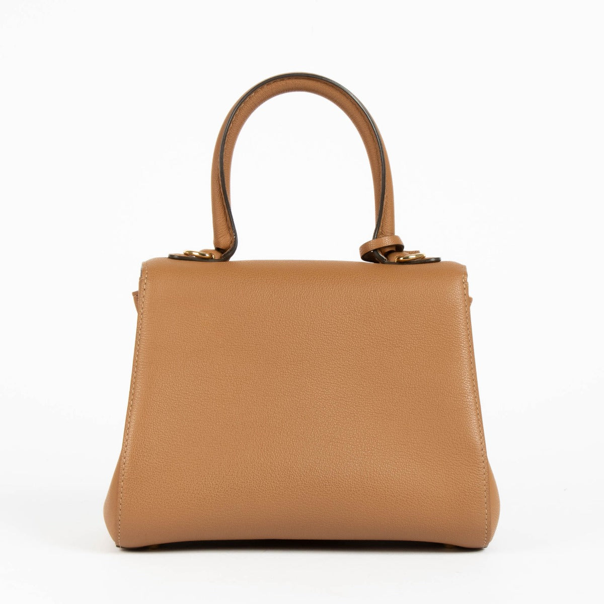 Authentic pre-loved Delvaux Vegetal Mini Brillant Top Handle Bag on Labellov.com
