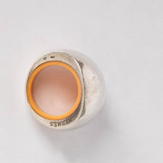 Authentic pre-loved Hermès Sterling Silver Quark Cocktail Ring - Size 57 on Labellov.com