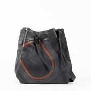 Authentic pre-loved Delvaux Blue Leather Desert Shoulder Bag on Labellov.com