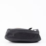 Authentic pre-loved Delvaux Blue Leather Desert Shoulder Bag on Labellov.com