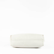 Chanel vintage cream leather tote bag classic designer shoulder bag luxury neutral handbag