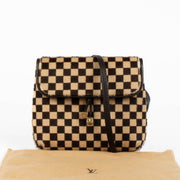 Authentic pre-loved Louis Vuitton Damier Pony Hair Sauvage Gazelle Small Crossbody Bag on Labellov.com
