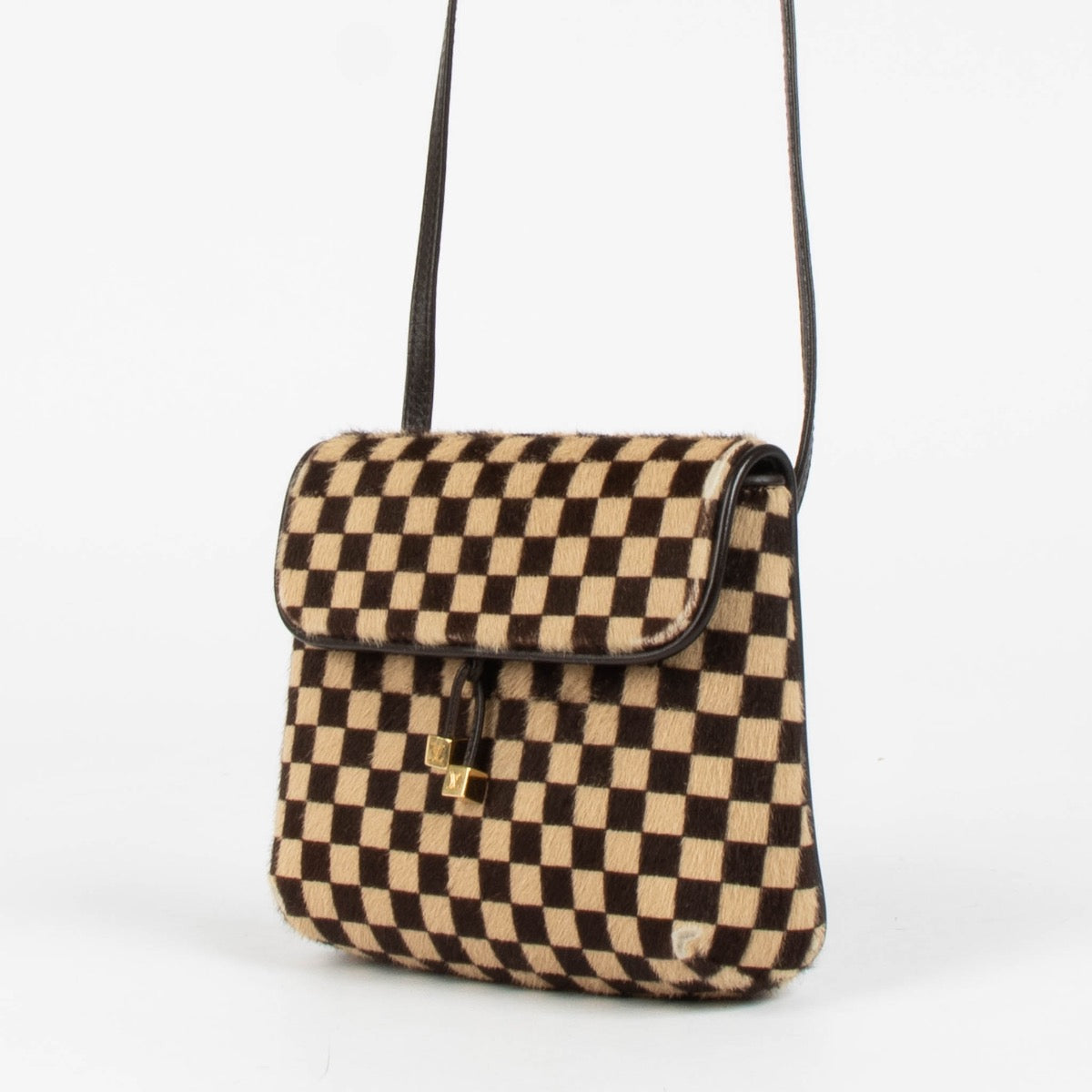 Louis Vuitton Damier Pony Hair Sauvage Gazelle Crossbody – Labellov