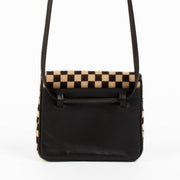 Authentic pre-loved Louis Vuitton Damier Pony Hair Sauvage Gazelle Small Crossbody Bag on Labellov.com