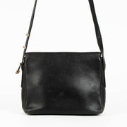 Authentic pre-loved Delvaux Black Leather Poirier Crossbody Bag on Labellov.com
