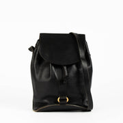 Authentic pre-loved Delvaux Black Leather Vintage Crossbody Bag on Labellov.com